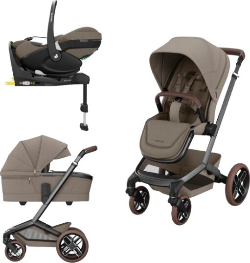 Maxi Cosi Barnevogn Fame Duo inkl. Pebble 360 Pro2 & Base – Twillic Truffle Maxi Cosi Barnevogn Fame Duo inkl. Pebble 360 Pro2 & Base – Twillic Truffle