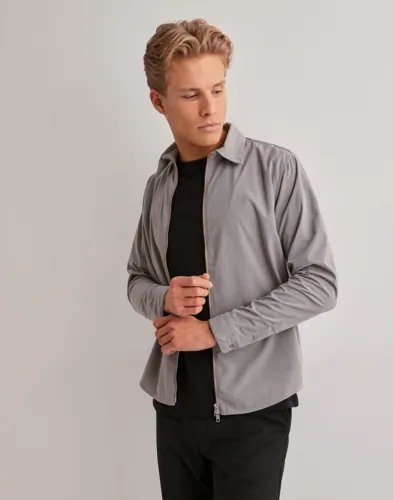 Ciszere Aden cord zip Gensere Grå