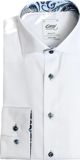 Oscar of Sweden Herre Skjorter Hvit 8XL, Oscar of Sweden Herre Skjorter Hvit 8XL,