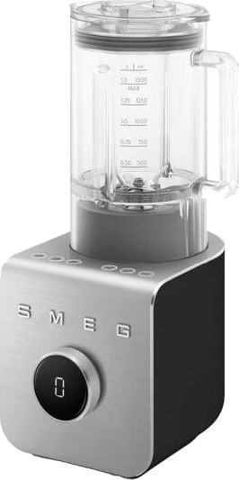 Smeg BLC01 Blender 1,5L 1800W med Pulsfunksjon - Svart Aluminium Smeg BLC01 Blender 1,5L 1800W med Pulsfunksjon - Svart Aluminium
