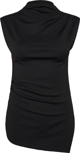 Object Objkelly S/L High Neck Top E Tne 26 Black XL