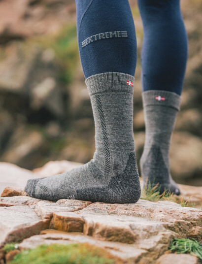 Danish Endurance Hiking Classic Socks - Grey - 43-47