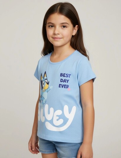 Bluey Tshirt Blue 98 Bluey Tshirt Blue 98