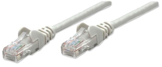 INTELLINET PATCH 8P-8P 1.0M CAT.5E UTP GRÅ