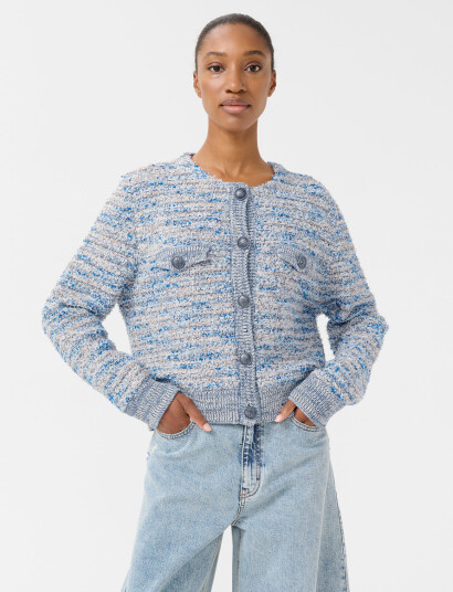 Gestuz Gzcannie Cardigan - Blue - S Gestuz Gzcannie Cardigan - Blue - S