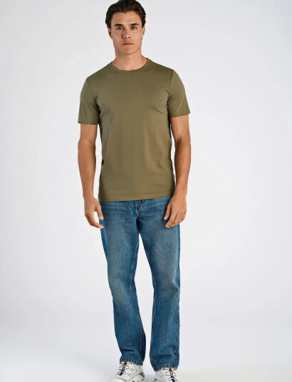 Lindbergh Lindbergh Print Tee S/S - Green - XXXL
