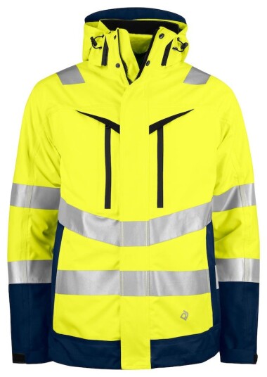 ProJob 6445 Funksjonsjakke 3 I 1 En Iso 20471 Kl 3/2 Yellow/Navy XL ProJob 6445 Funksjonsjakke 3 I 1 En Iso 20471 Kl 3/2 Yellow/Navy XL