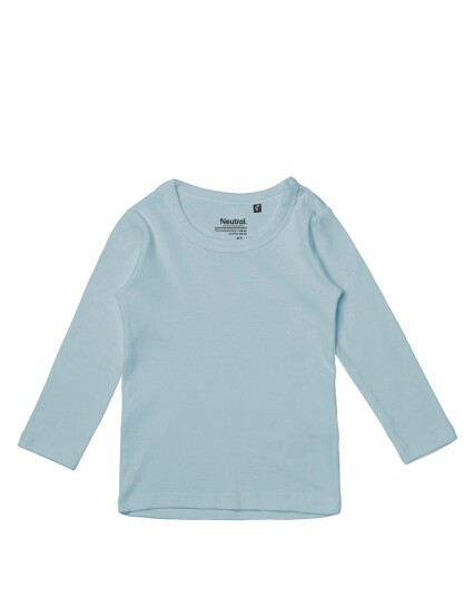 Neutral Organic   Baby Long Sleeve T shirt Blå