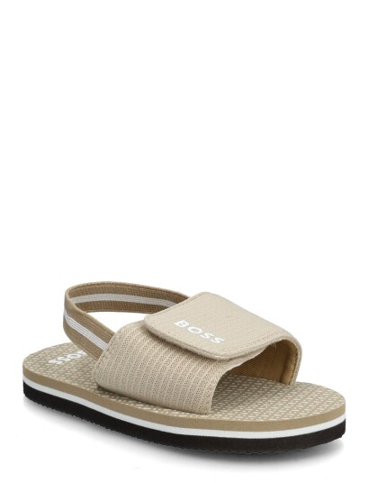BOSS Aqua Slides Beige 29