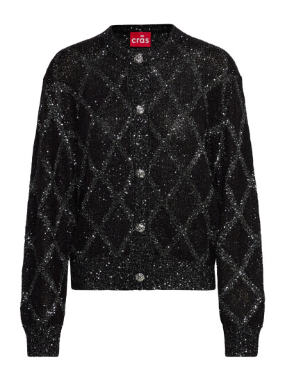 crās Glitzcras Knit Cardigan - Black - 42