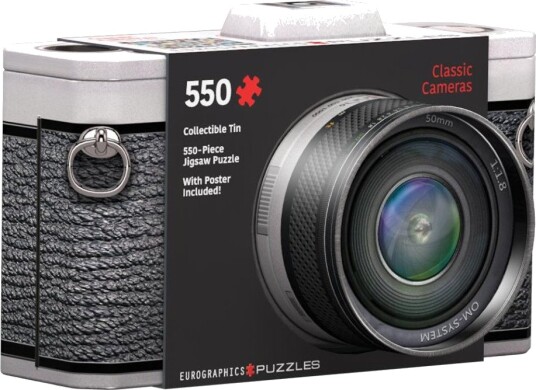 Eurographics Puslespill - 550 Brikker - Classic Camera