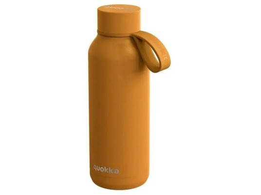 Quokka Solid Med Stropp Termoflaske I Rustfritt Stål 510 Ml Med Stropp Sennep Quokka Solid Med Stropp Termoflaske I Rustfritt Stål 510 Ml Med Stropp Sennep
