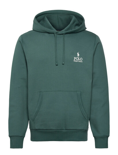 Polo Ralph Lauren Logo Fleece Hoodie - Green - S