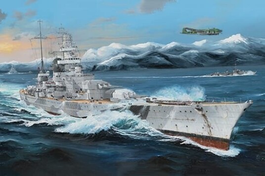 Trumpeter 1/200 German Scharnhorst Battleship
