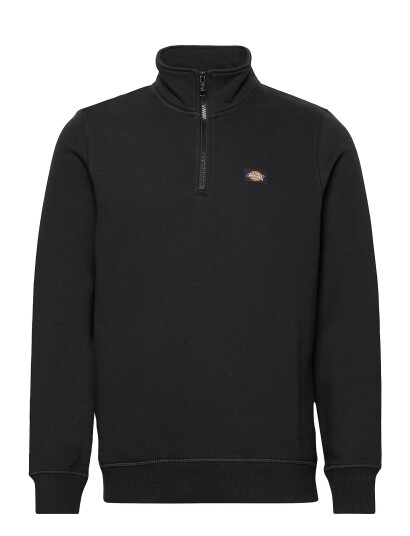Dickies Oakport Quarter Zip - Black - XS