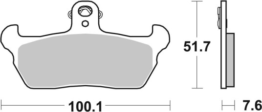 Bremseklosser sbs 641HF Bremseklosser sbs 641HF