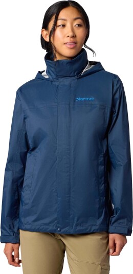Marmot Women"s Precip Evo Jacket Nightfall Navy L Marmot Women"s Precip Evo Jacket Nightfall Navy L