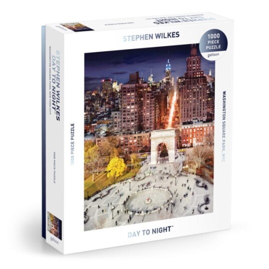 Stephen Wilkes Day to Night(tm) Washington Square Park 1000 Piece Puzzle