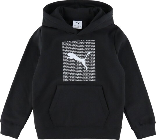 Puma Hettegenser ESS Logo Lab Svart Puma 10 år 140 Hettegenser