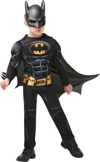 Batman Kostyme Deluxe 3-4 år