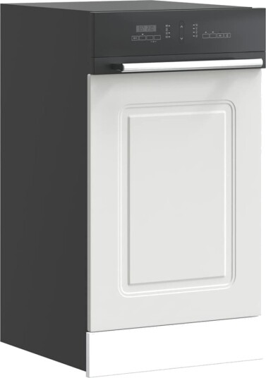  Oppvaskmaskin panel Kalmar hvit 45x1,5x67 cm konstruert tre 8721158419934