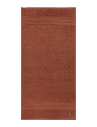 Lacoste Home Llecroco Guest Towel - Brown - 40X60CM