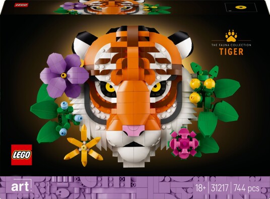 LEGO Art The Fauna Collection: Tiger 31217 LEGO Art The Fauna Collection: Tiger 31217