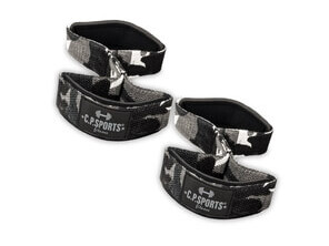 Figure 8 Straps - Lifting Loops, white camo, C.P. Sports Figure 8 Straps - Lifting Loops, white camo, C.P. Sports