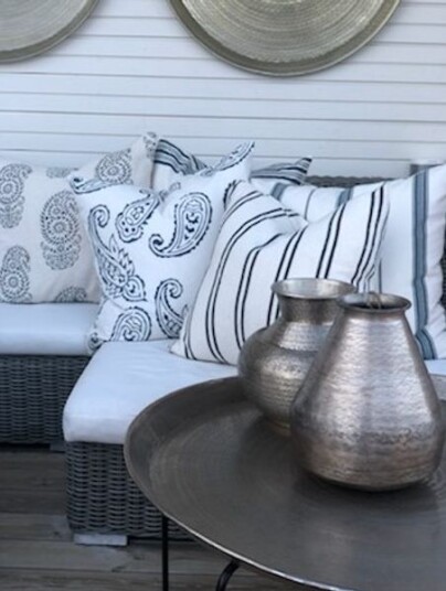 Mille Moi Vase Hammered Matt Sort