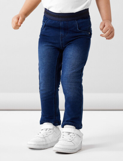 Name It Nmfsalli Slim Swe Jeans 1190 Bo Noos Blue 116