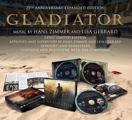 Hans Zimmer, Lisa Gerrard Gladiator: 25th Anniversary O.s.t. CD