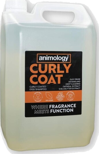 Animology Curly Coat Hundesjampo 5 L Animology Curly Coat Hundesjampo 5 L