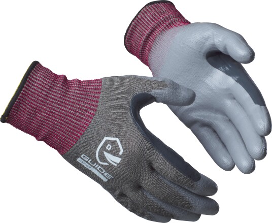 Guide Gloves 6601 Hanske PU, kuttbeskyttelse D, touch 7, Klær