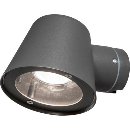 Konstsmide Trieste vegglampe GU10 svart IP44 - 7701686 Konstsmide Trieste vegglampe GU10 svart IP44 - 7701686