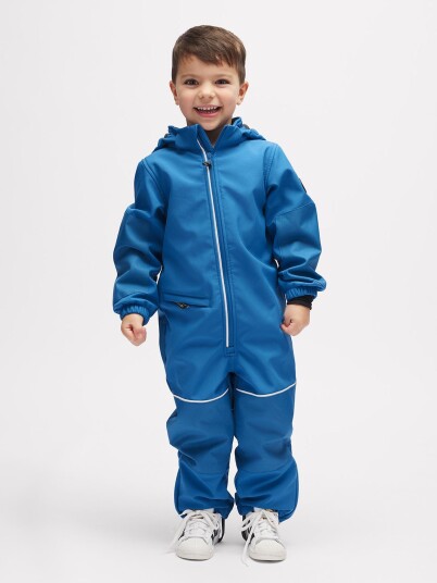 Gullkorn Skarn Parkdress Blå 110