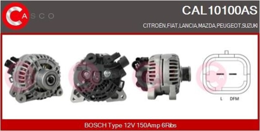 Dynamo CASCO CAL10100AS Dynamo CASCO CAL10100AS