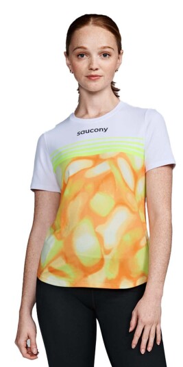 Saucony Women's Elite Short Sleeve Peel XS