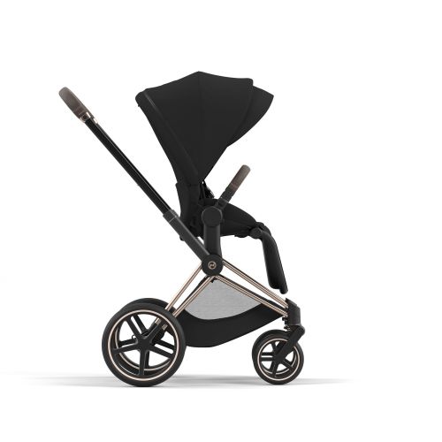 Barnevogn Cybex Priam inkl.  Understell Rosegold og Seat Pack Sepia Black