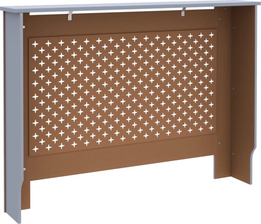 Radiatordeksel antrasitt 112x19x81,5 cm MDF Radiatordeksel antrasitt 112x19x81,5 cm MDF