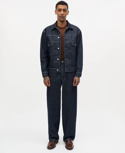 Mads Nørgaard Arizona Denim Trucker Jacket Navy XL