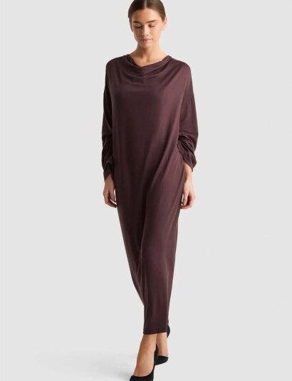 Residus Gini Dress Brown S Residus Gini Dress Brown S