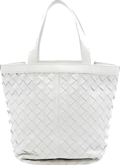 Bottega Veneta Vintage Dame Hvit Bottega Veneta Vintage Dame Hvit