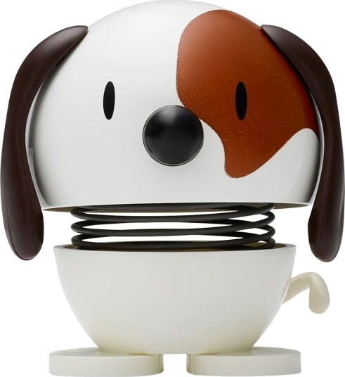 Hoptimist Dog figur 6,9 cm White Hoptimist Dog figur 6,9 cm White