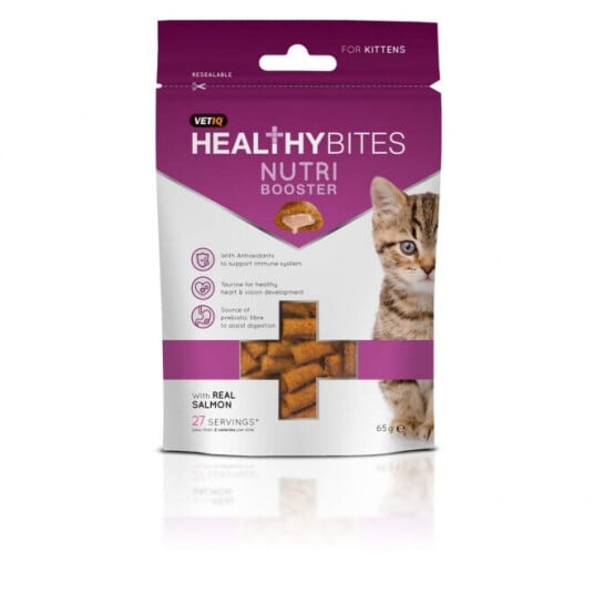 Vetiq Healthy Bites Nutri Booster For Kittens 65G