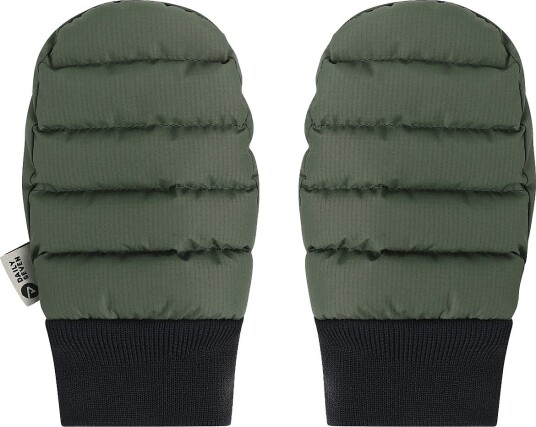 Daily 7 Mittens Khaki green 8 10Y