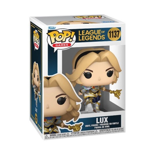 Funko League of Legends Lux Pop Figur Samleobjekt Funko League of Legends Lux Pop Figur Samleobjekt