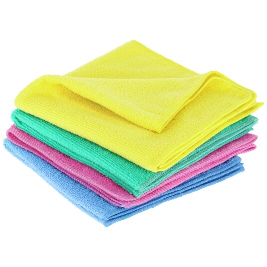 ERWIN M. Mikrofiberklut Clean Mix 35x35 cm (BxL) Flerfarget Kvadratisk 20 Stykk / Forpakning ERWIN M. Mikrofiberklut Clean Mix 35x35 cm (BxL) Flerfarget Kvadratisk 20 Stykk / Forpakning