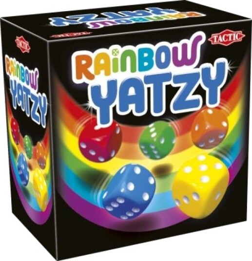 Rainbow Yatzy Familiespill fra Tactic Games - Fargerik terningspill Rainbow Yatzy Familiespill fra Tactic Games - Fargerik terningspill