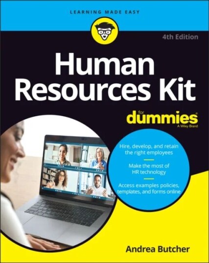 Human Resources Kit For Dummies Av Andrea Butcher