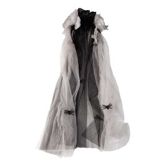 Hisab/Joker Company AB Hodebøyle med Slør Halloween - One size